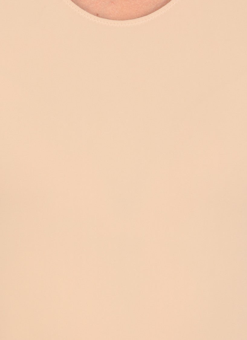 Maison Margiela Sleek Sleeveless Body With Stud Button Fastening