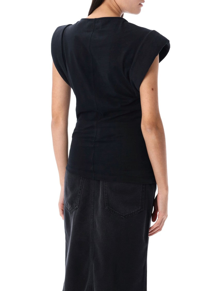 Isabel Marant Étoile Maisan Structured Cotton T-Shirt