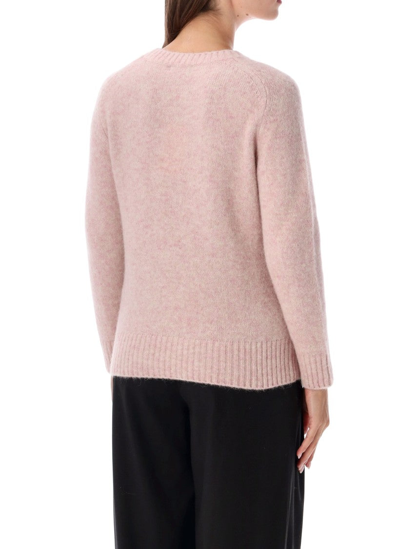 Soeur Soft Alpaca And Wool Knit Sweater With Hammer Armholes