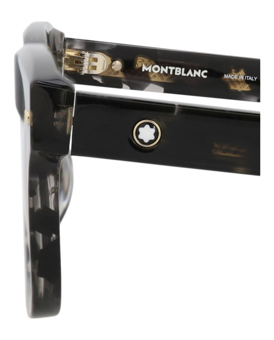 Montblanc Square-Frame Recycled Acetate Sunglasses