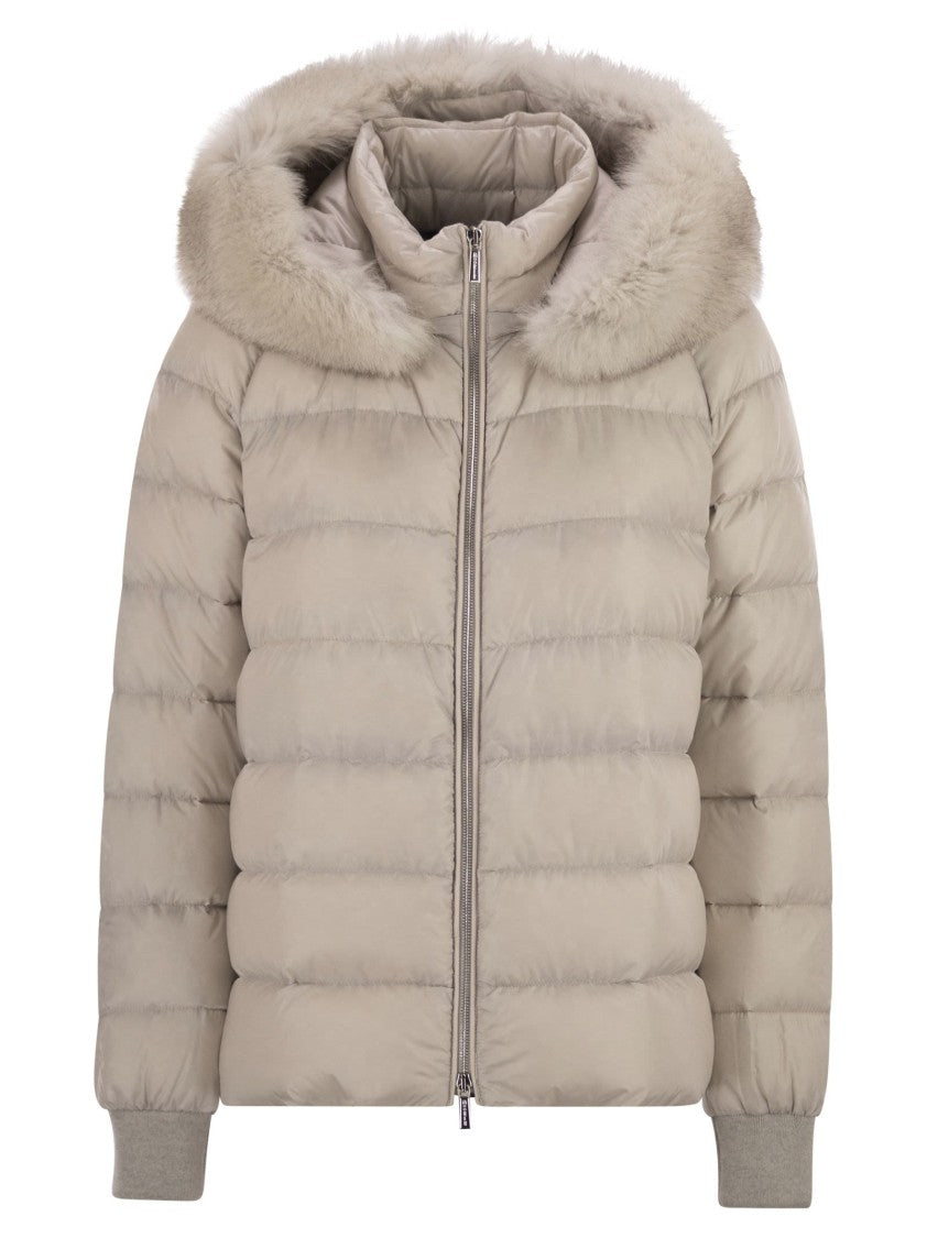 Moorer Pegaso - Down Jacket With Detachable Hood