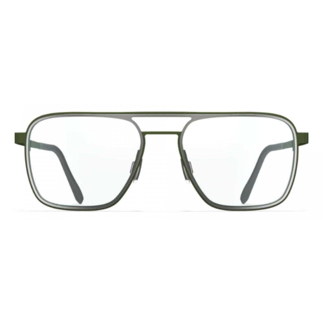 Blackfin Bf868 Ventura Rectangular Frame Eyeglasses With Double Bridge Design