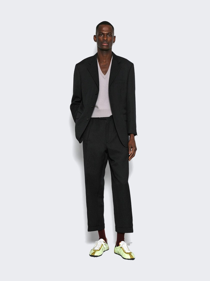 Maison Margiela High-Waisted Straight-Leg Pants With Tailored Detailing