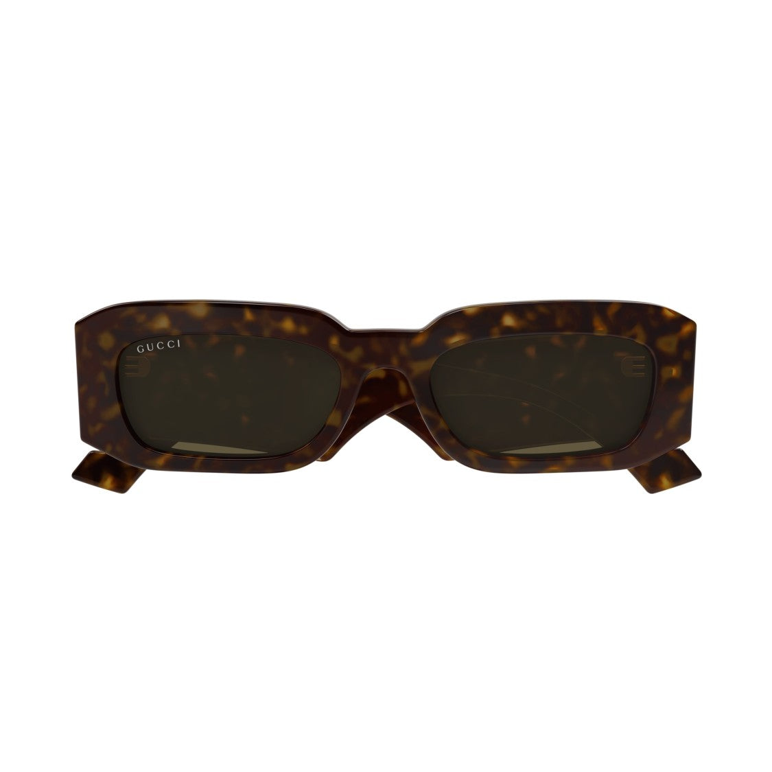 Gucci Gg1426s Rectangular Tortoiseshell Sunglasses