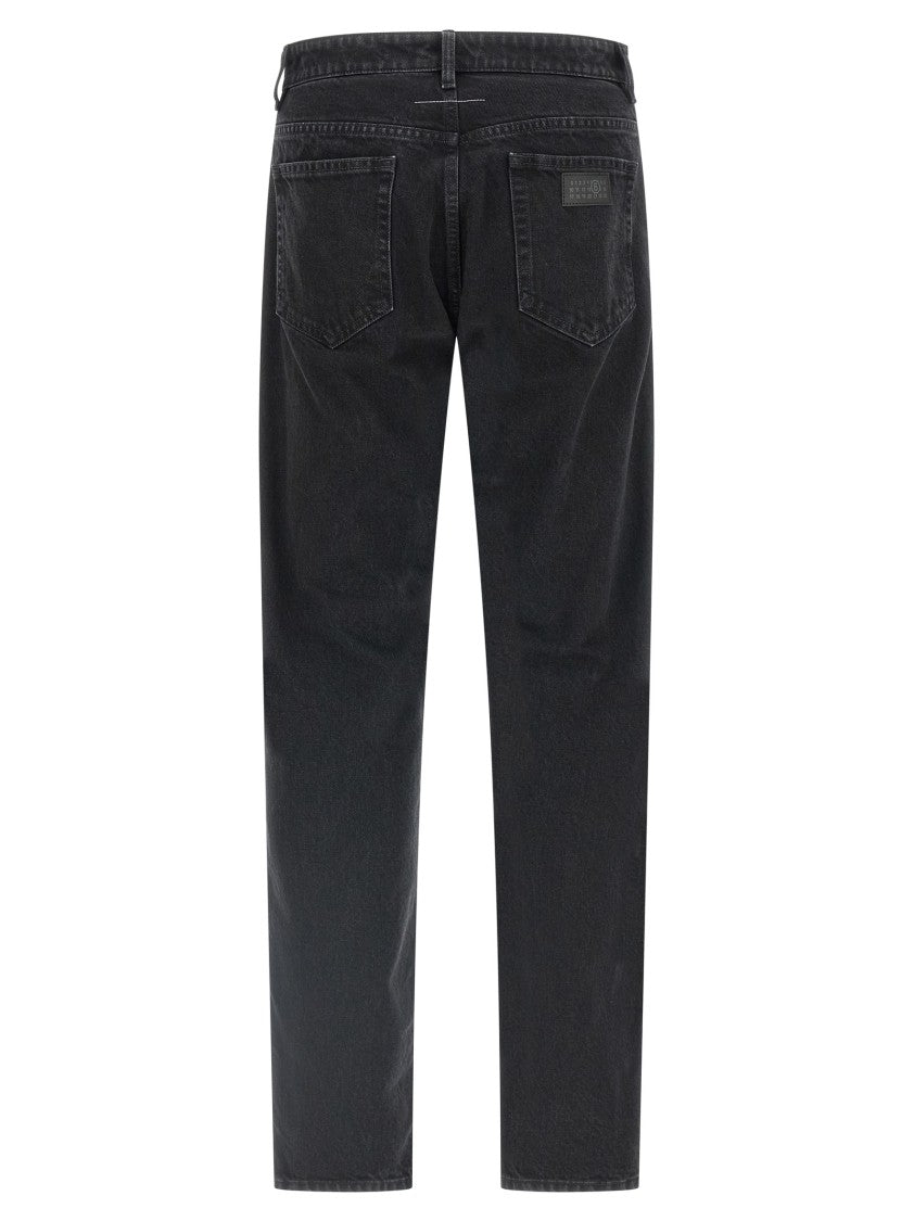 Mm6 By Maison Margiela Straight Leg Denim Jeans