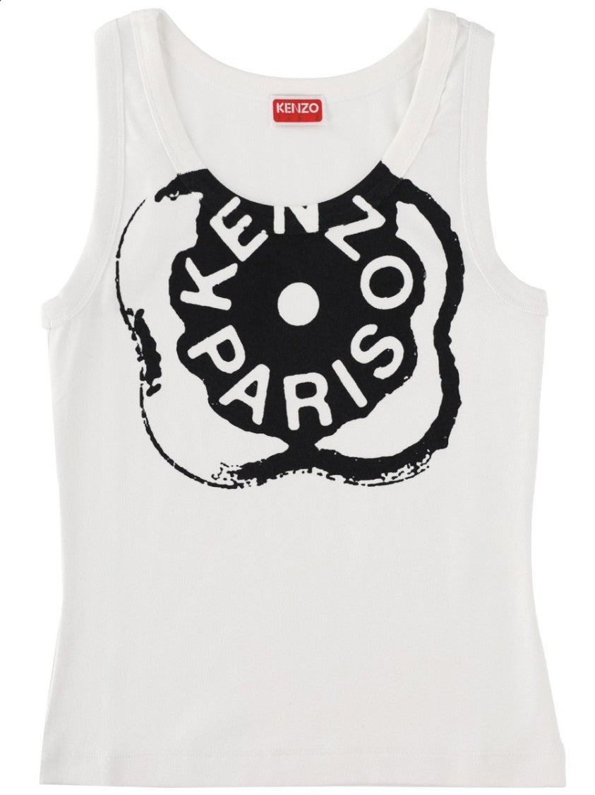 Kenzo White Boke Flower 2.0 Tank Top