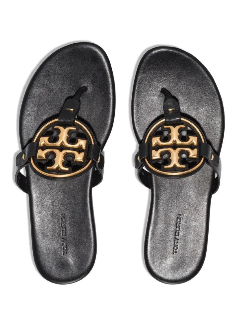 Tory Burch Metal Miller Soft Sandals