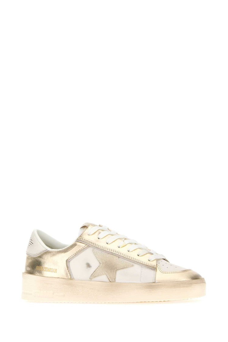 Golden Goose Two-Tone Leather Stardan Sneakers