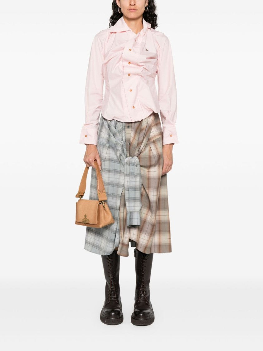Vivienne Westwood Asymmetric Pink Top