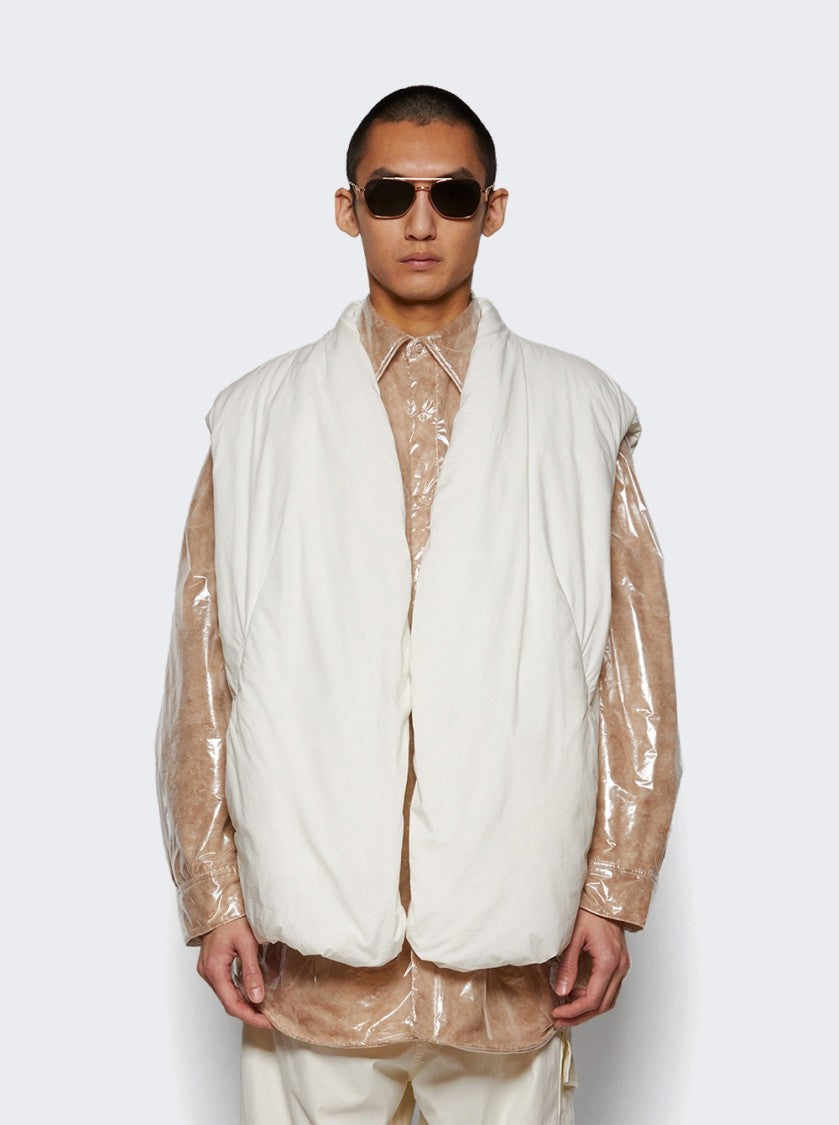 Dries Van Noten Gaber Vest White