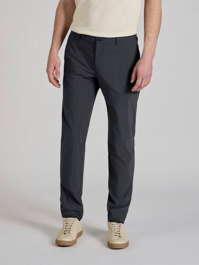 Incotex Blue Straight-Leg Tailored Cotton Trousers