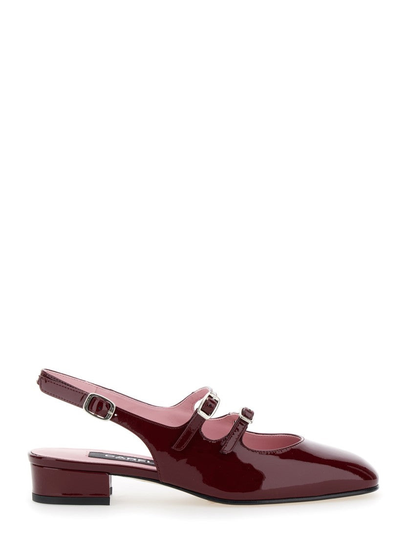 Carel Paris Peche' Bordeaux Mary Jane Pumps