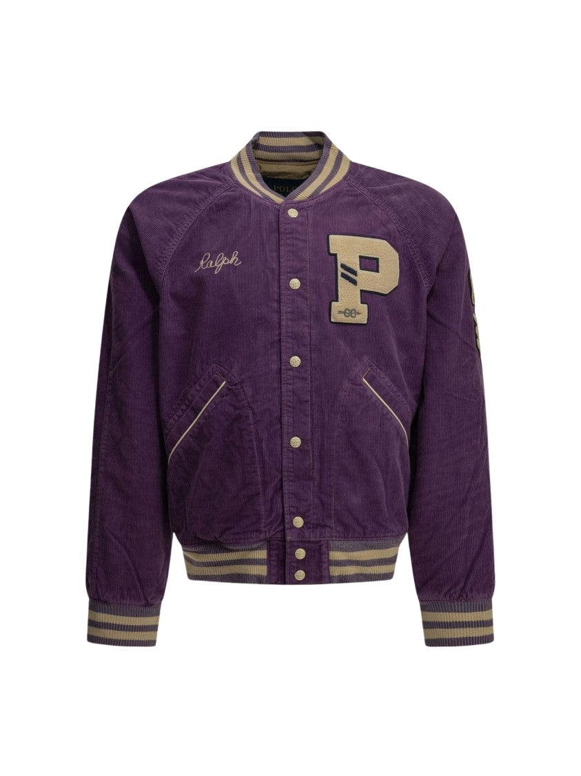 Polo Ralph Lauren Varsity Velvet Bomber Jacket