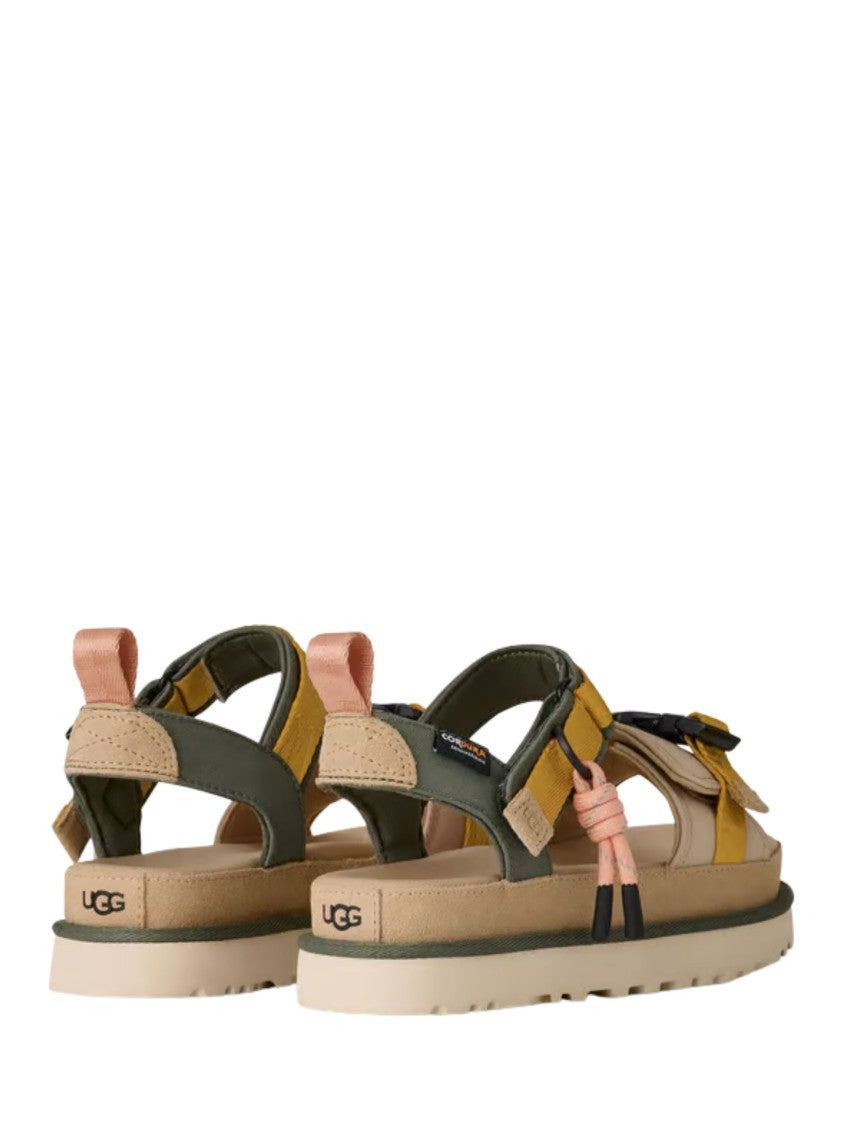 Ugg Multicolor Suede Platform Sandals