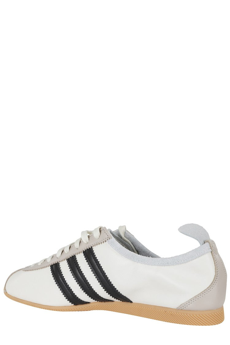 Adidas Originals White Japan Black Striped Side Design Leather Sneakers
