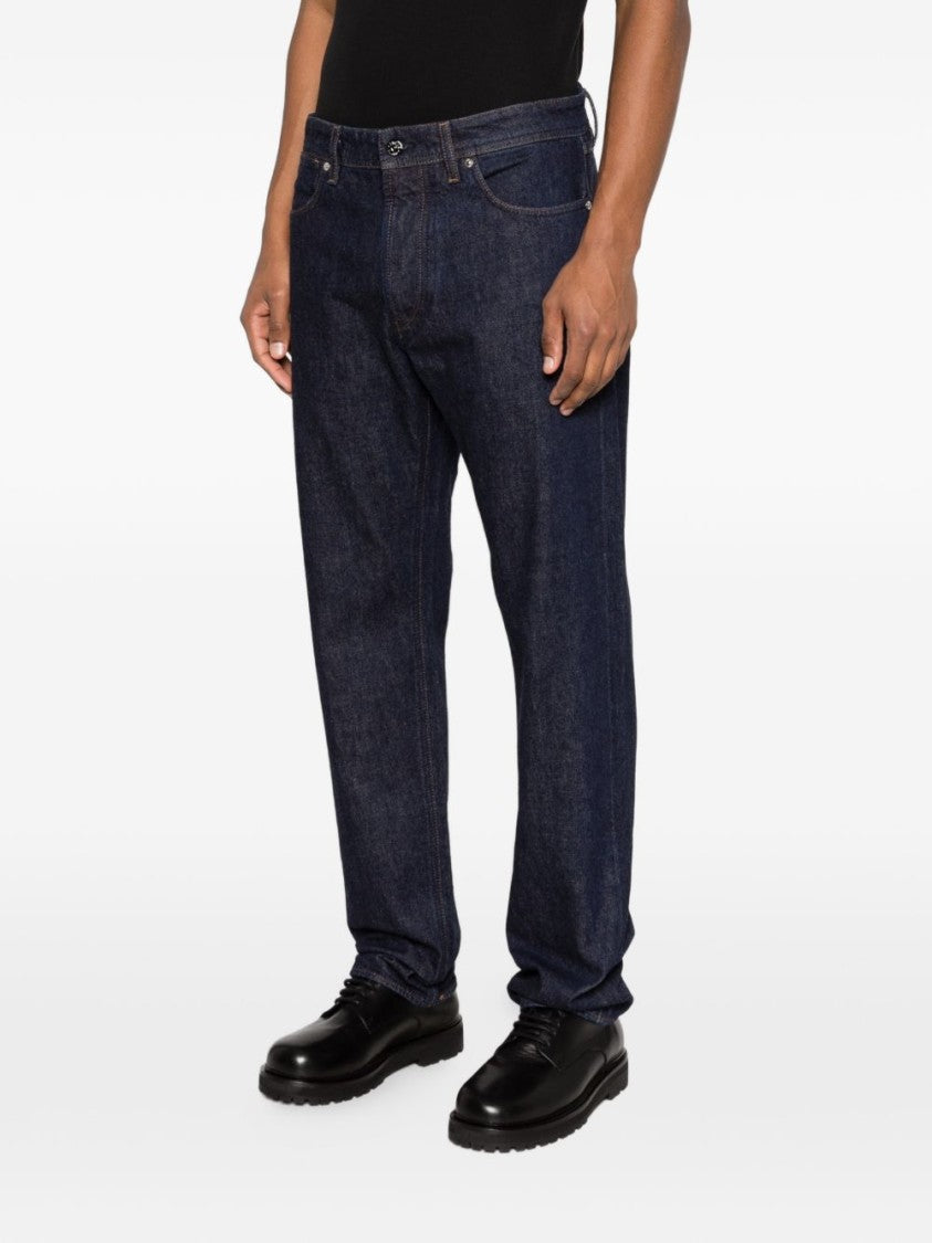 Stone Island Straight-Leg Indigo Denim Trousers
