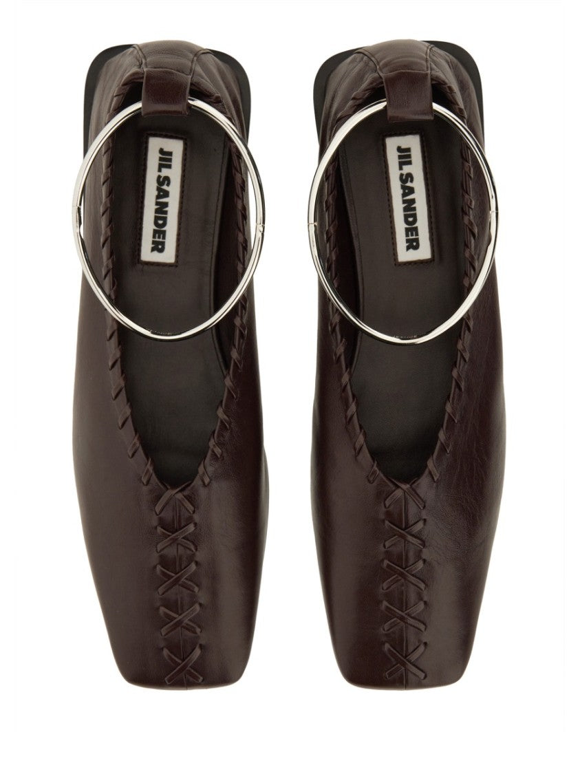 Jil Sander "Ring" Dancer Flats