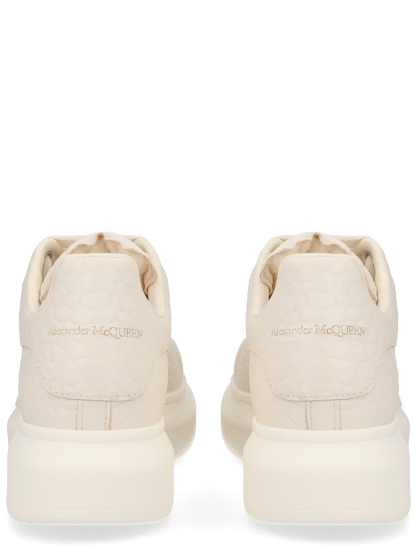 Alexander Mcqueen Smooth Shearling Oversized Sneakers