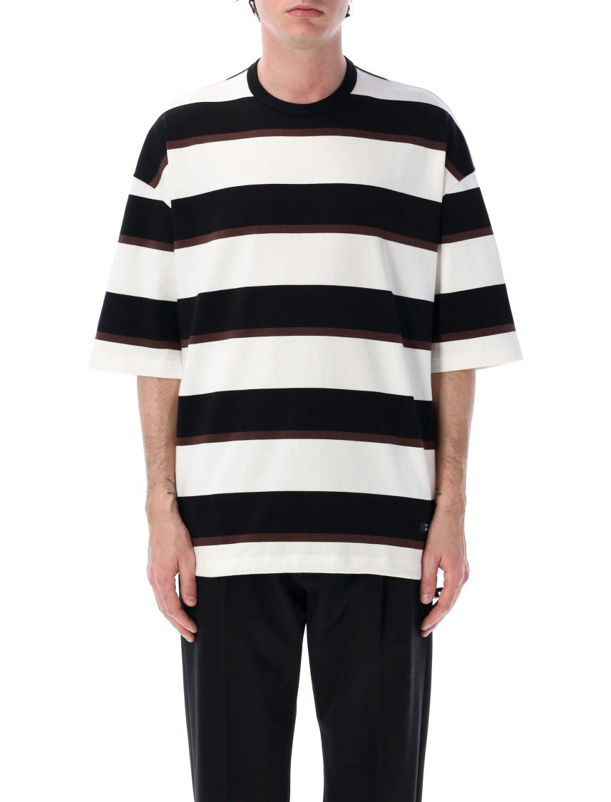 Comme Des Garçons Bold Horizontal Stripe Cotton T-Shirt