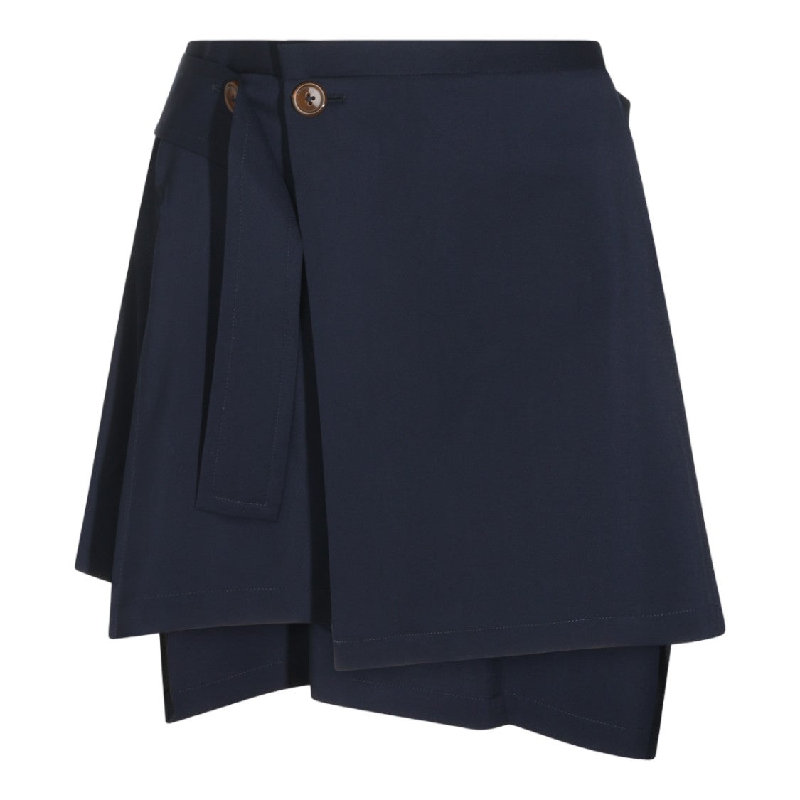 Vivienne Westwood Asymmetrical Wrap Mini Skirt