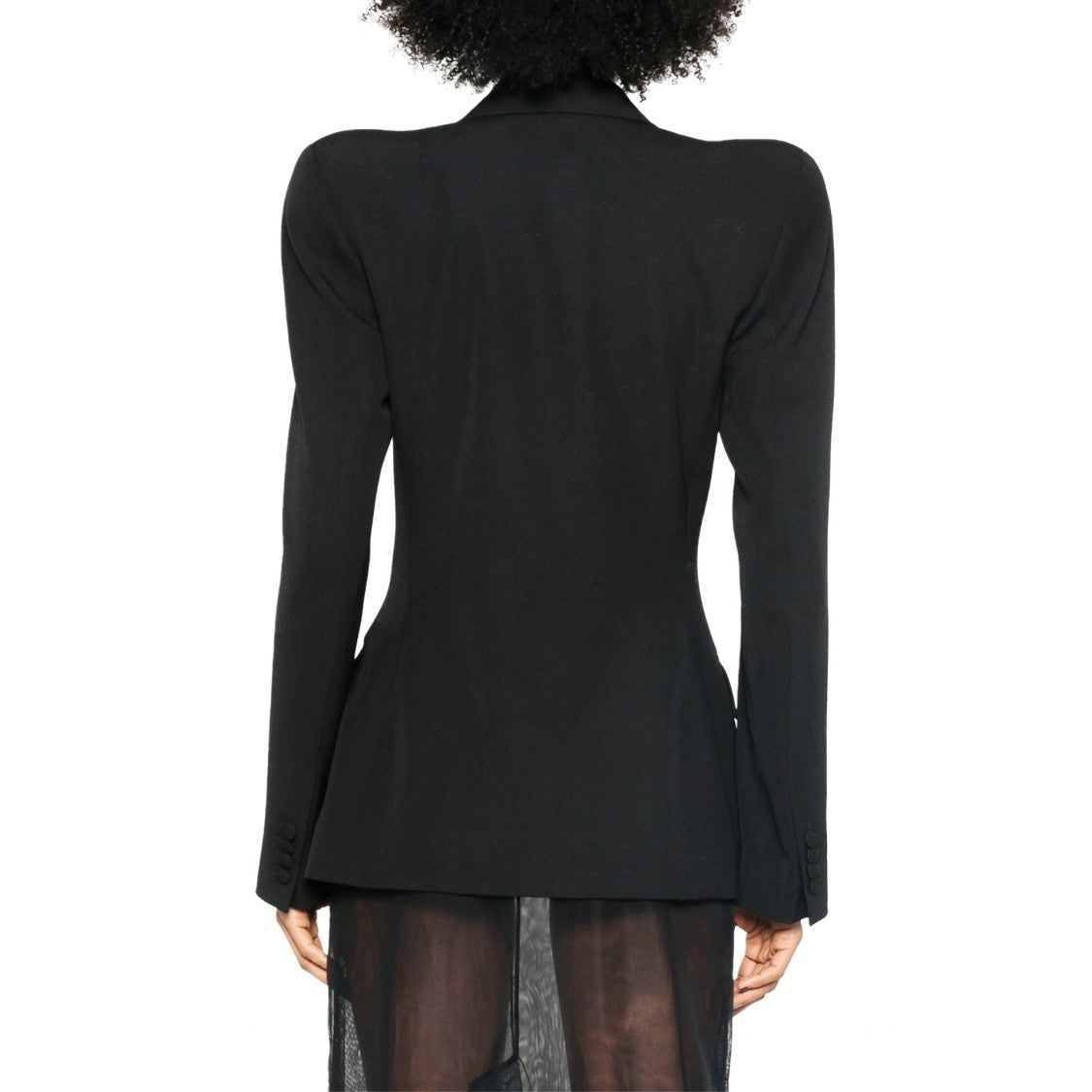 Balenciaga Black Wool Blazer