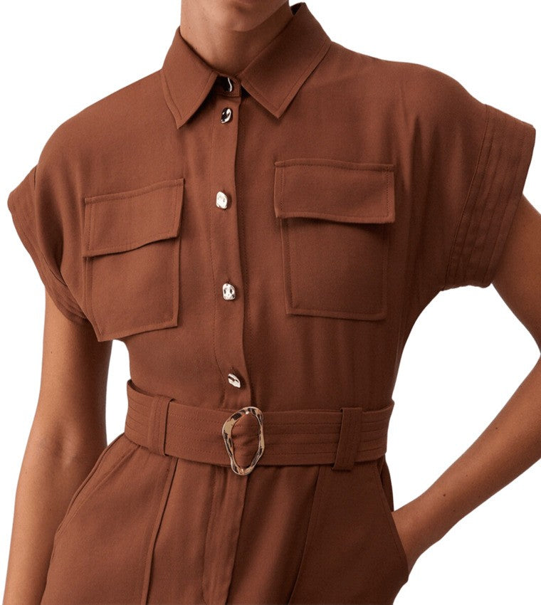 Liu Jo Impeccably Tailored Mini Shirt Dress