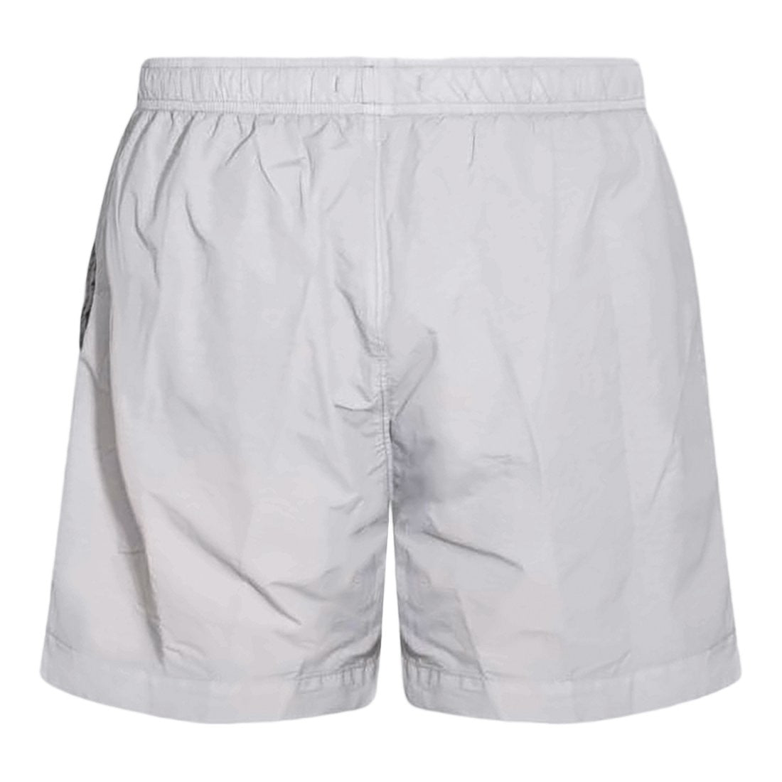 C.P. Company Mid-Thigh Swim Shorts With Textured Fabric
