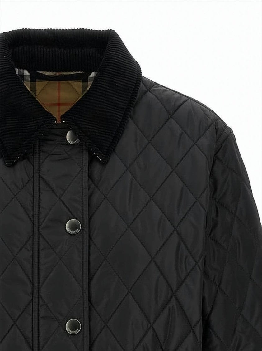 Burberry Cropped Quilted Jacket