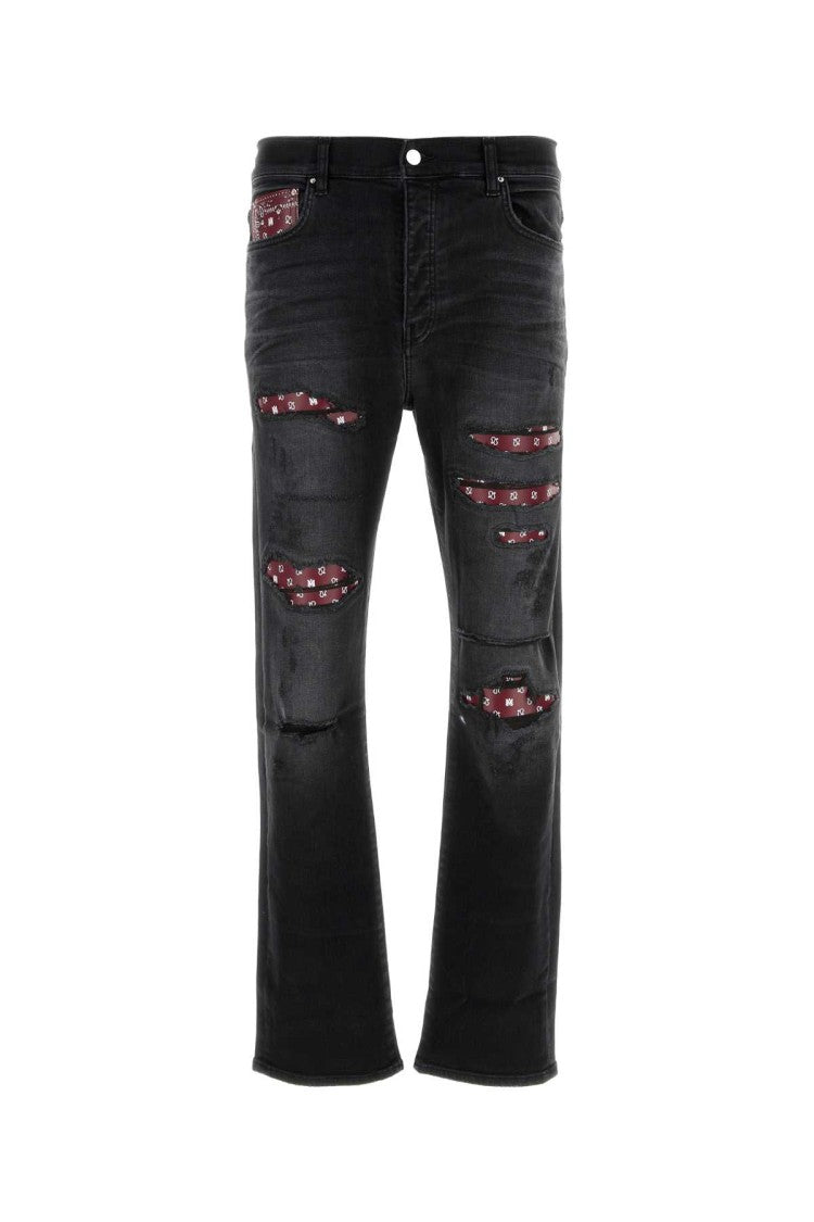 Amiri Black Stretch Denim Jeans