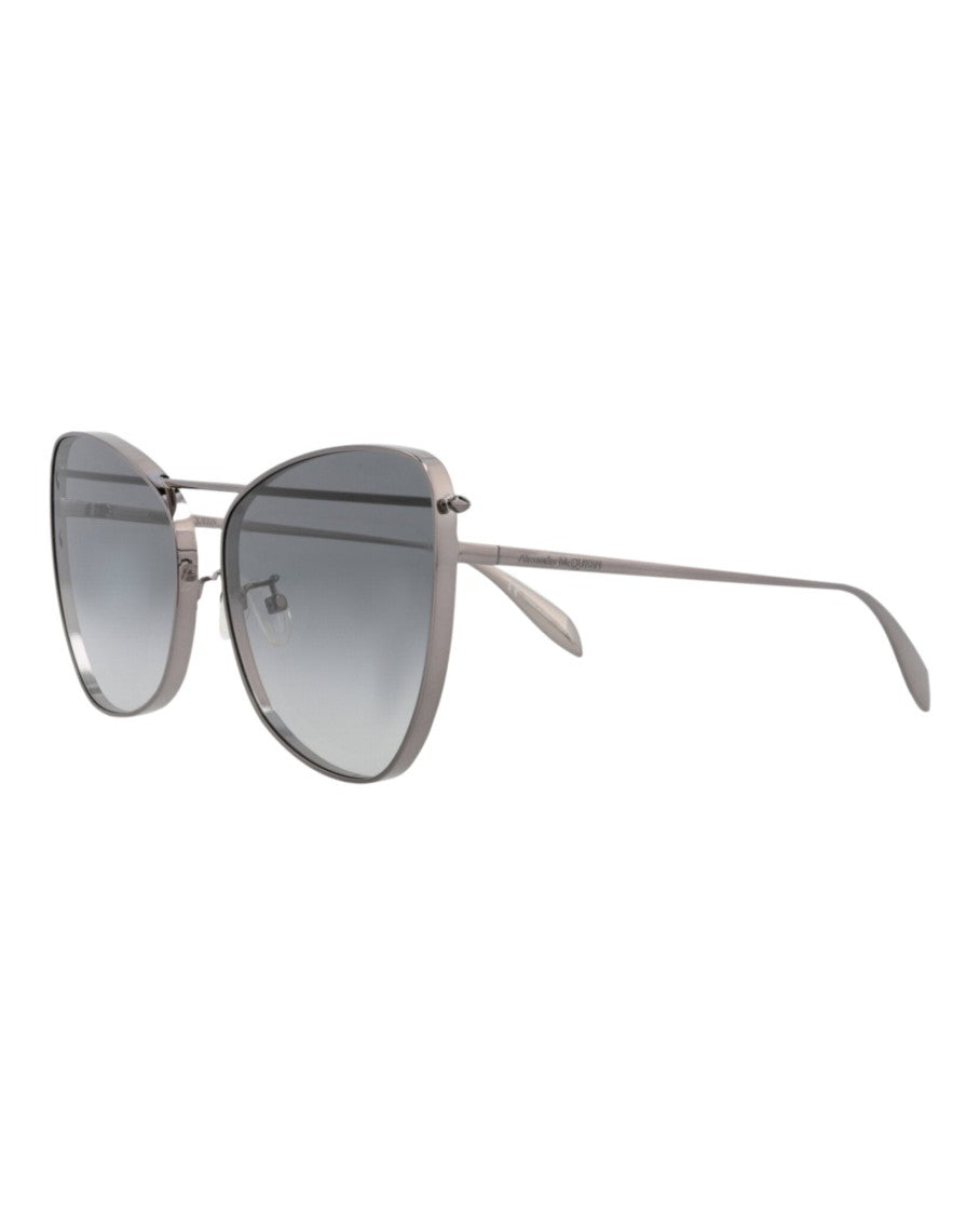 Alexander Mcqueen Cat Eye-Frame Metal Sunglasses