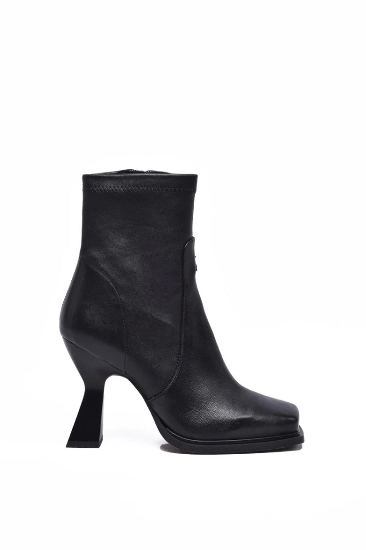 Patrizia Pepe Ankle Boot 10Cm Heel - Black