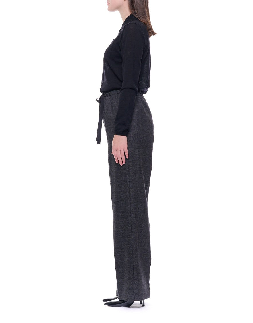 Forte Forte High-Rise Straight-Leg Pants