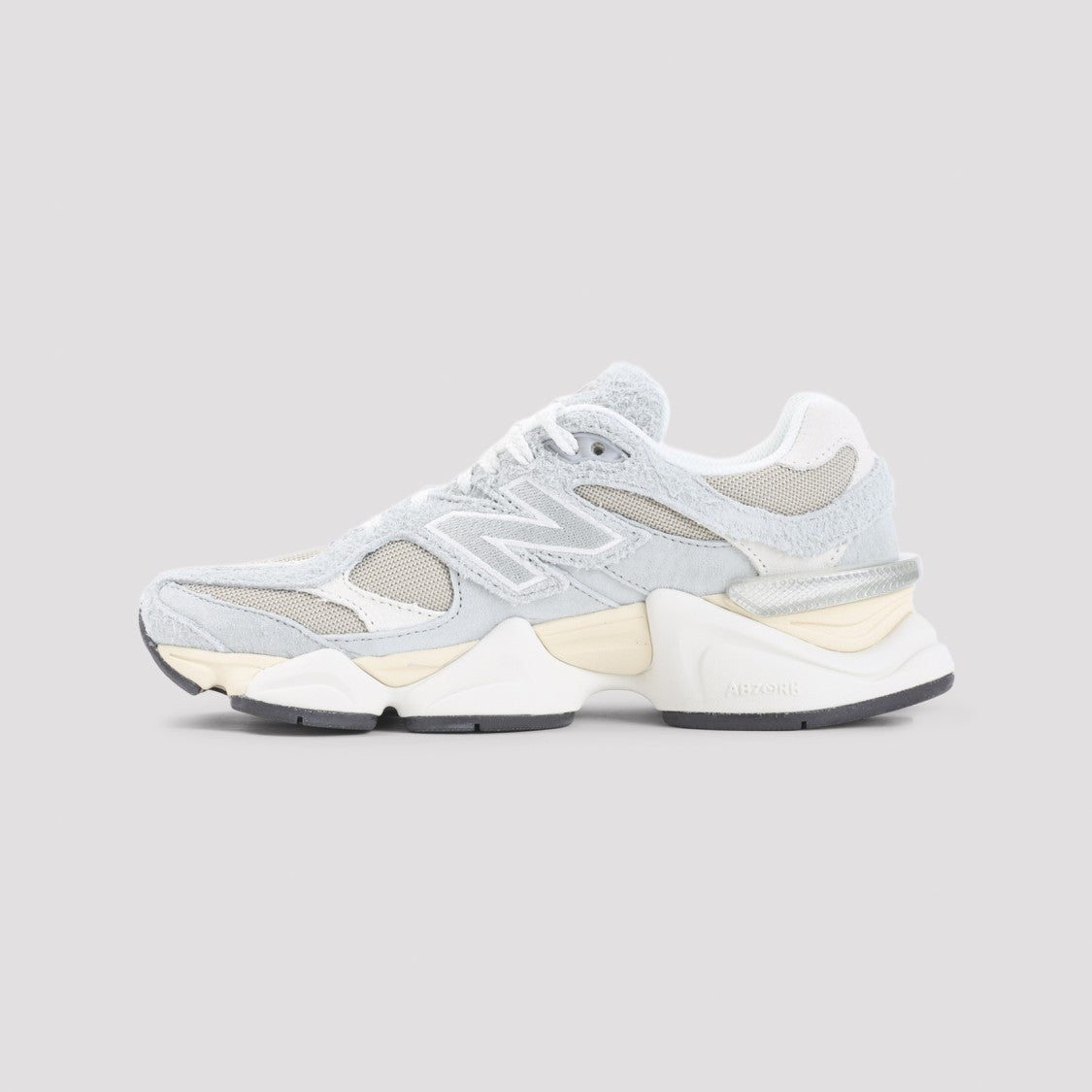 New Balance Layered Suede Sneakers With Sole