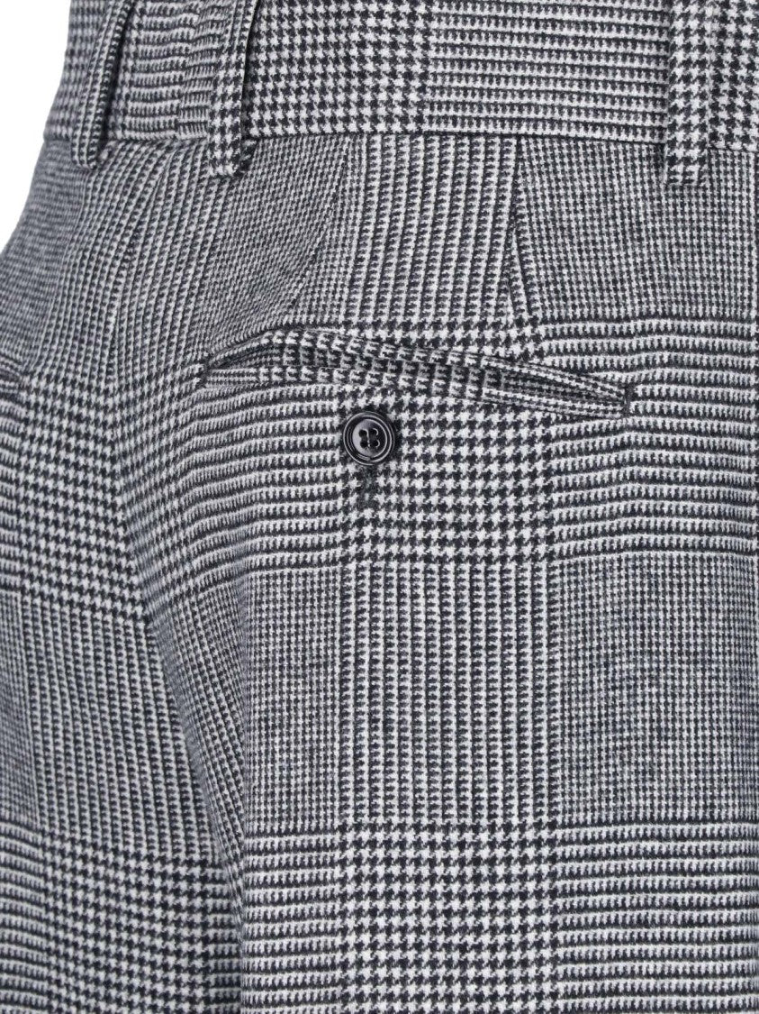 Dolce & Gabbana Houndstooth Check Tailored Formal Pants