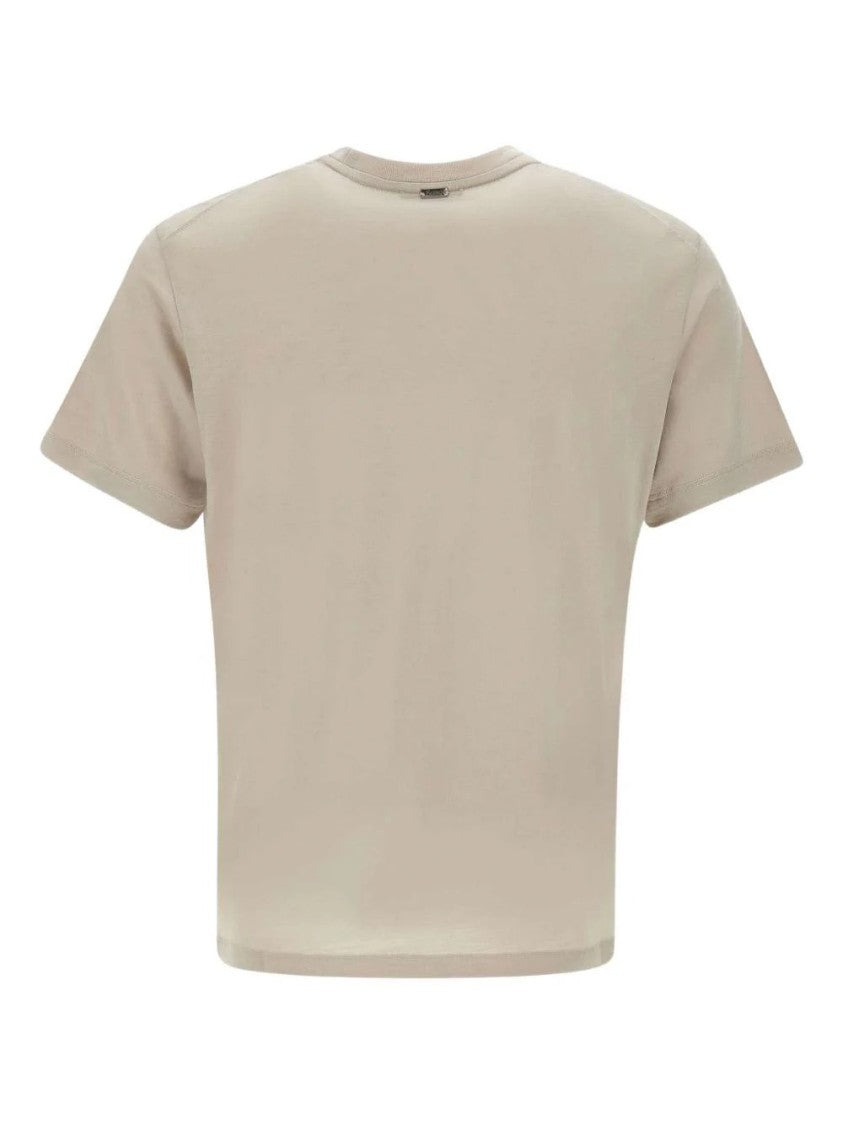 Herno Relaxed Fit Beige Resort T-Shirt