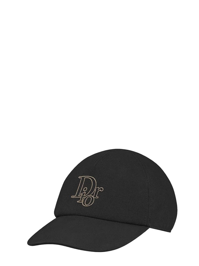 Dior Cotton Structured Embroidered Baseball Hat