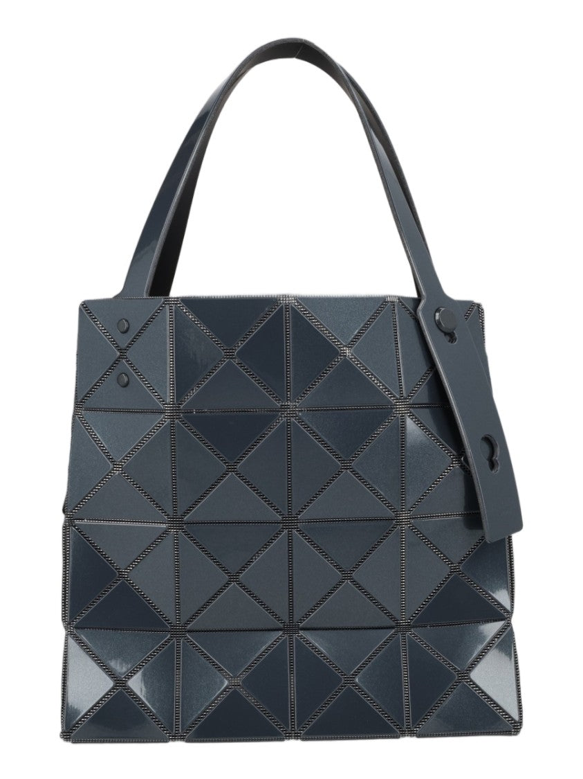 Bao Bao Issey Miyake Black Geometric Glossy Tote Bag