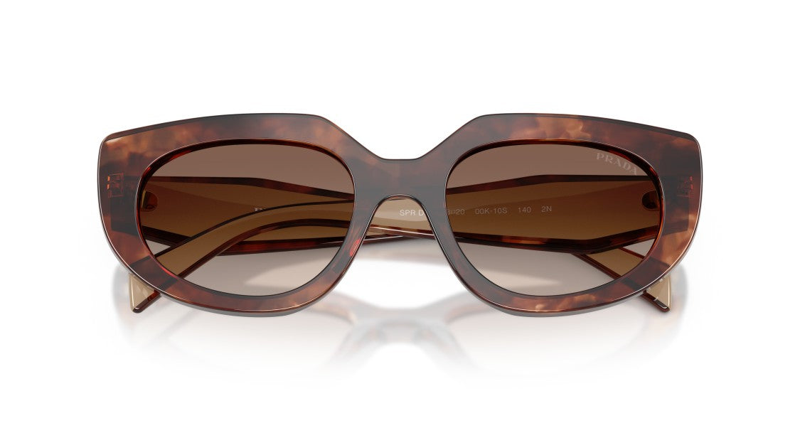 Prada 0Pr D02s Oversized Cat-Eye Sunglasses