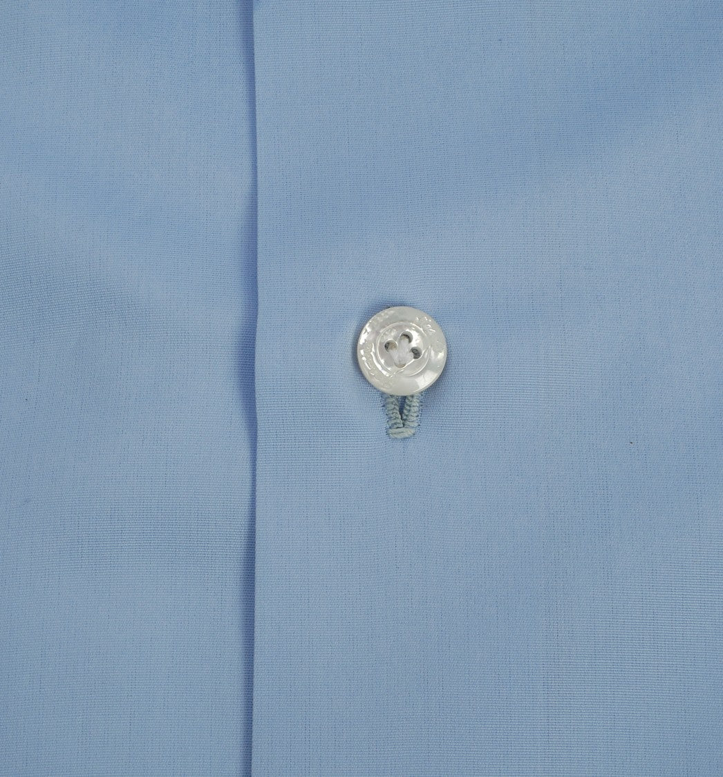 Finamore Doppio Ritorto Poplin Tailored Shirt Napoli Line
