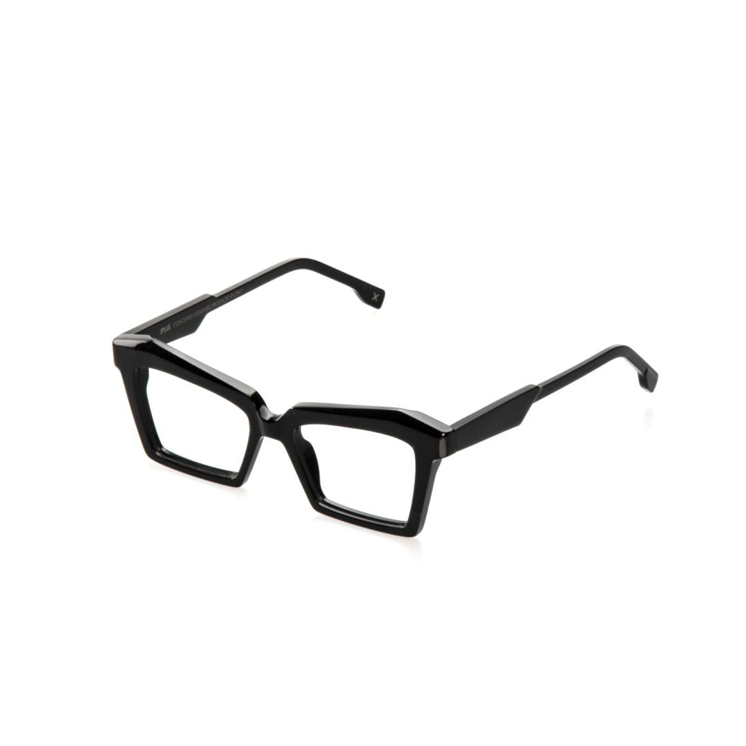 Jplus Inga Bold Geometric Square Frame Eyeglasses