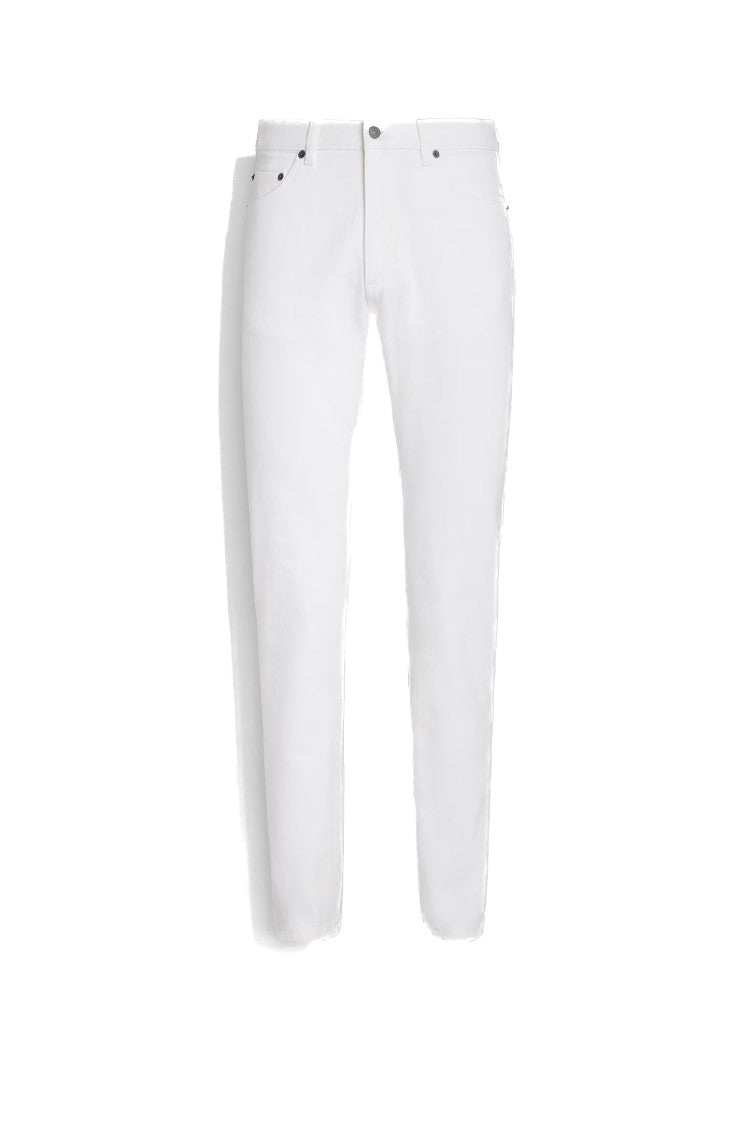 Zegna Roccia White Comfort Jeans