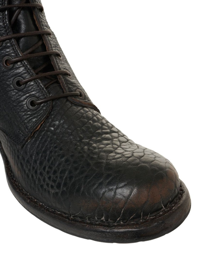 Moma Hammered Leather Boots