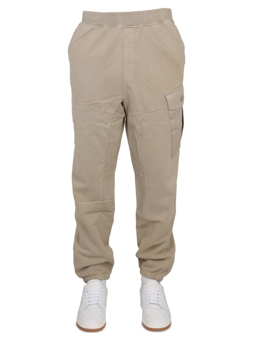 Ten C Casual Jogger Pants With Elastic Waistband