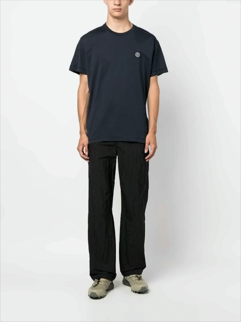 Stone Island Black Crew Neck T-Shirt