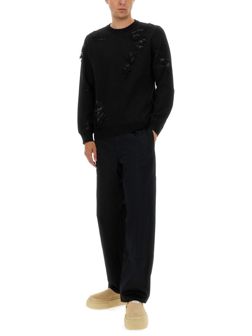 Mm6 By Maison Margiela Relaxed Fit Straight Leg Pants