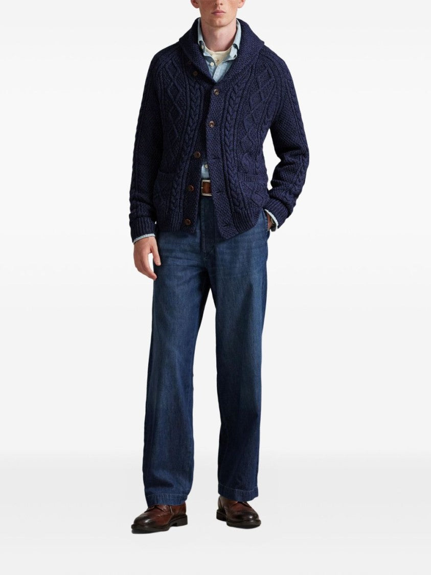 Polo Ralph Lauren Textured Cable Knit Sweater