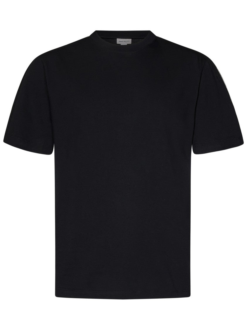 Alexander Mcqueen Black Crewneck T-Shirt