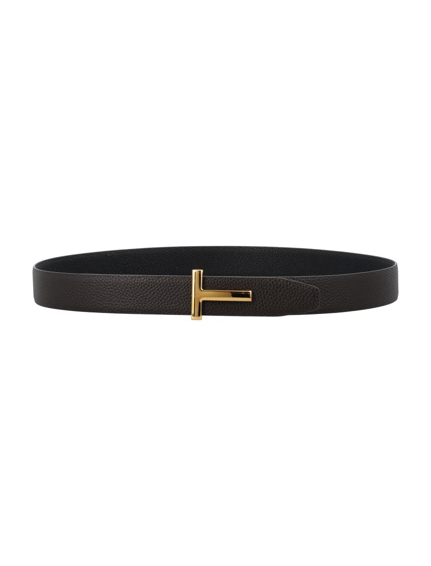 Tom Ford Small Grain Leather Icon Belt