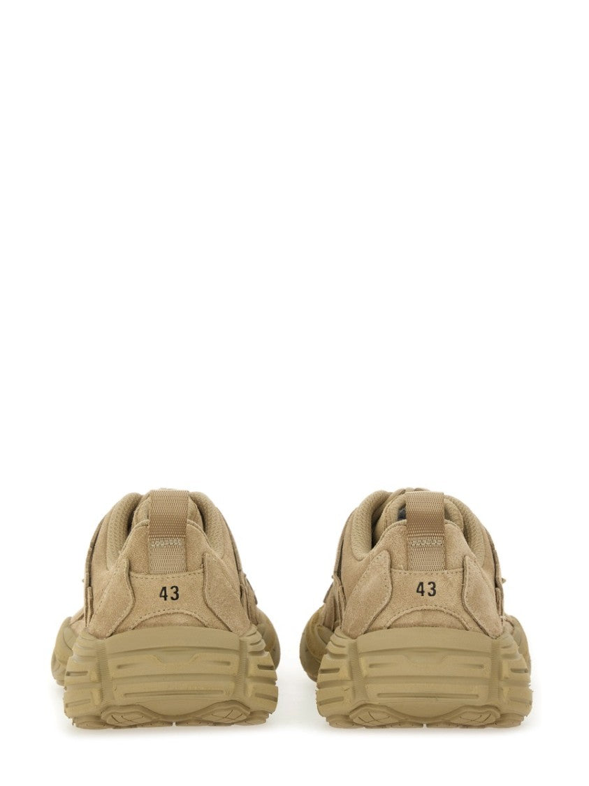 Balenciaga Monday Shoe Monochromatic Calf Leather Sneakers
