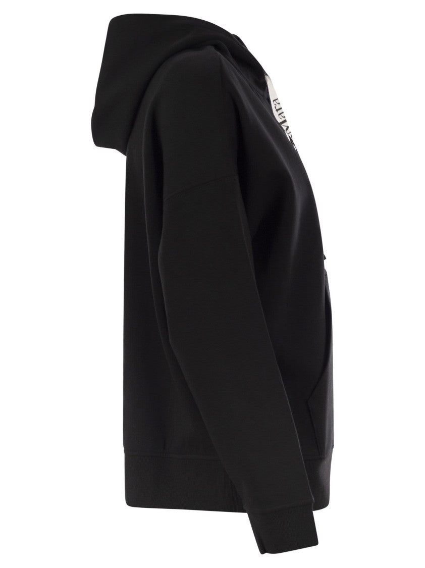 Max Mara Smmjour - Technical Jersey Zip-Up Sweatshirt